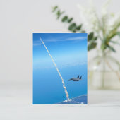 Final Launch of Space Shuttle Atlantis - May 2010 Postkarte (Stehend Vorderseite)