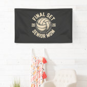 Final Set Senior Mama 2026 Abschluss Volleyball Banner (Insitu)