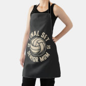 Final Set Senior Mama 2026 Abschluss Volleyball Schürze (InSitu)