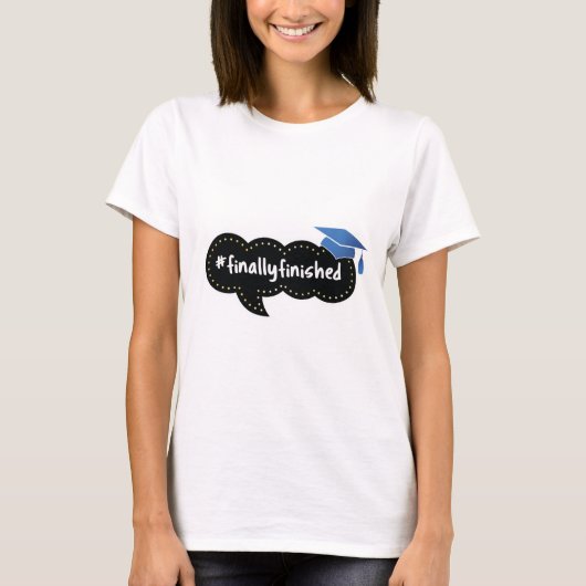 #finalAbschluss Blue T - Shirt (Vorderseite)