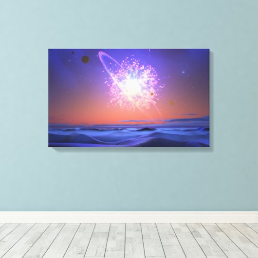 Finale Leinwanddruck (Insitu (Holzboden))