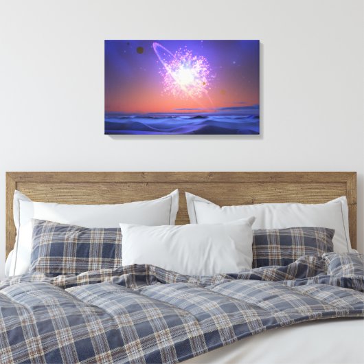 Finale Leinwanddruck (Insitu (Schlafzimmer))