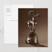 Finale mit einer Bergziege Postkarte (Vorne/Hinten)