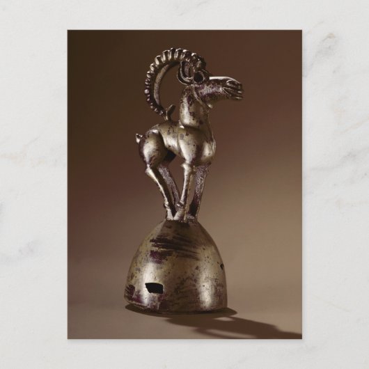 Finale mit einer Bergziege Postkarte (Vorderseite)