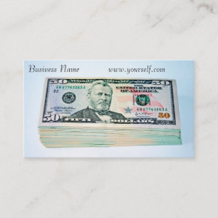 Finance Business Card Visitenkarte