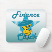 Finance Chick #7 Mousepad (Mit Mouse)