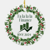 Finance Christmas Ornament (Hinten)