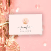 Finance Consulting Broker Accountant Coins Rose Visitenkarte