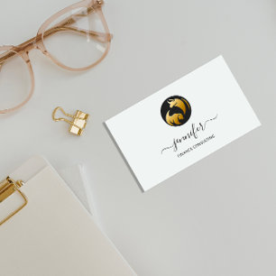 Finance Consulting Broker Buchhalter Coins Bufalo Visitenkarte