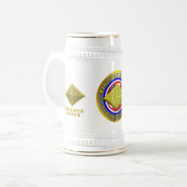Finance Corps Veteran Bierglas
