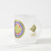 Finance Corps Veteran Mattglastasse (VorderseiteRechts)