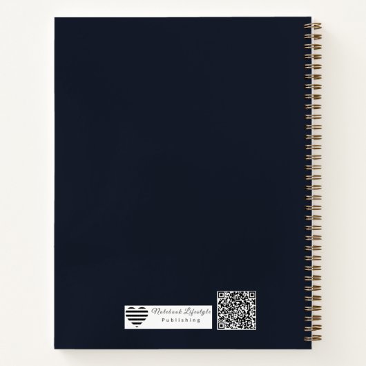 Finance & Future Log | Secure Planning Notizblock (Rückseite)