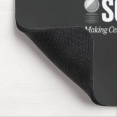 Finance Squad Funny Office Humor Bold Typography Mousepad (Ecke)