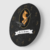 Financial Adviser Große Wanduhr (Winkel)