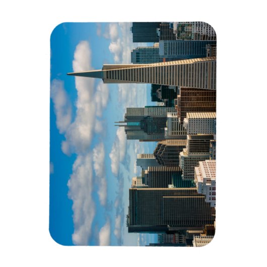 Financial District Skyline von San Francisco Magnet (Vertikal)