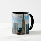 Financial District Skyline von San Francisco Tasse (VorderseiteRechts)