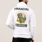 Financial Freedom Bold Beach Chair & Sunny Vibes Hoodie (Rückseite)