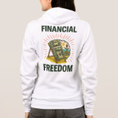 Financial Freedom Bold Beach Chair & Sunny Vibes Hoodie (Rückseite)