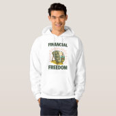 Financial Freedom Bold Beach Chair & Sunny Vibes Hoodie (Vorne ganz)