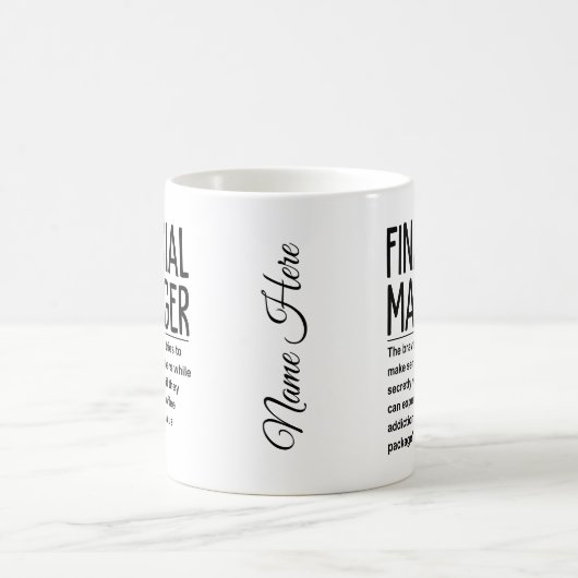 Financial manager kaffeetasse (Mittel)