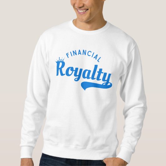 Financial Royalty™ Quiet Power Wealth Architects Sweatshirt (Vorderseite)