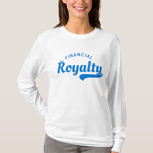 Financial Royalty™ Wealth Mindset Legacy Builders T-Shirt (Vorderseite)