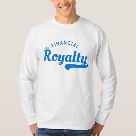 Financial Royalty™ Wealth Mindset Legacy Builders T-Shirt (Vorderseite)