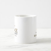 Finanzabteilung Individuelle Name Kaffeetasse (Mittel)