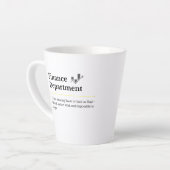 Finanzabteilung - Kaffeevollzug - Tasse (Linke Ecke)