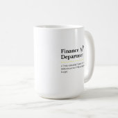 Finanzabteilung - Kaffeevollzug - Tasse (VorderseiteRechts)