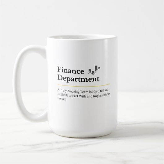 Finanzabteilung - Kaffeevollzug - Tasse (Links)