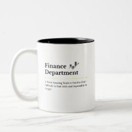 Finanzabteilung - Kaffeevollzug - Tasse