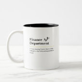 Finanzabteilung - Kaffeevollzug - Tasse (Links)