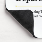 Finanzabteilung Mousepad (Ecke)