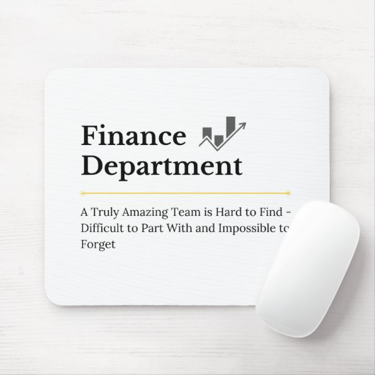 Finanzabteilung Mousepad (Mit Mouse)