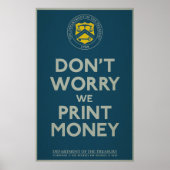 Finanzabteilung Parody Print Poster (Vorne)