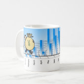Finanzanalyse und Unternehmensanalyse Kaffeetasse (Vorderseite Links)