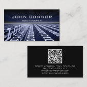 Finanzberater Binary Code Matrica Visitenkarte (Vorne/Hinten)