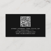 Finanzberater Binary Code Matrica Visitenkarte (Rückseite)