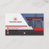 Finanzberater/Coach-Visitenkarte Visitenkarte (Vorderseite)