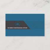 Finanzberater/Coach-Visitenkarte Visitenkarte (Rückseite)