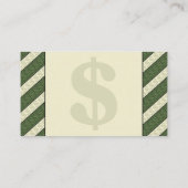 Finanzberater Consultant-Visitenkarten Visitenkarte (Rückseite)