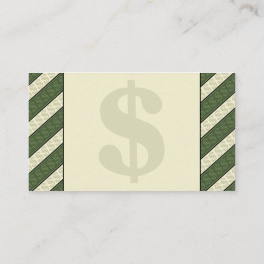 Finanzberater Consultant-Visitenkarten Visitenkarte (Rückseite)