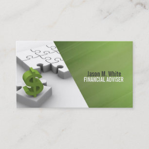 Finanzberater, Geldberater, Berater Visitenkarte