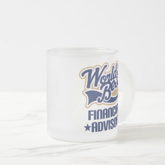 Finanzberater-Geschenk Mattglastasse (VorderseiteRechts)