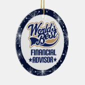 Finanzberater-Geschenk-Verzierung Keramikornament (Rechts)