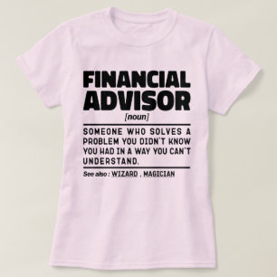 Finanzberater Noun Finance Cool Consulting Job T-Shirt