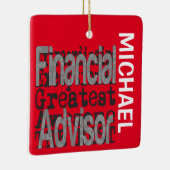 Finanzberater Sonderbeauftragter CUSTOM Keramikornament (Rechts)