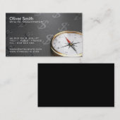 Finanzberater, Vermögensverwalter. Visitenkarte (Vorne/Hinten)