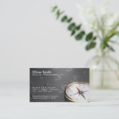 Finanzberater, Vermögensverwalter. Visitenkarte (Stehend Vorderseite)